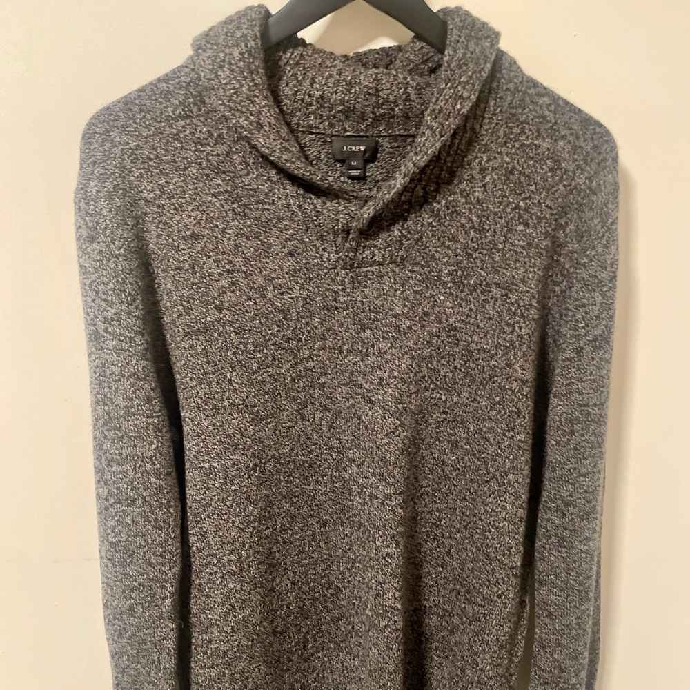 J. Crew Shawl Collar Pullover Sweater